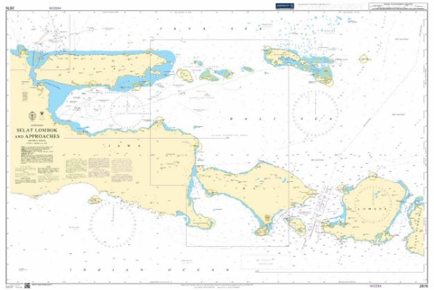 BA 2876 - Selat Lombok And Approaches